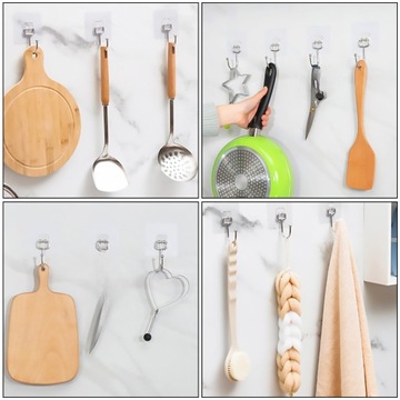 MOCNY HAK SUFITOWY TYŁ DRZWI 15 SZT