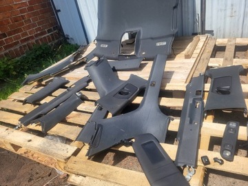 ČERNÉ + LAMPY DRŽÁTKA SLUPKY AUDI A4 B6 B7 S-LINE KOMBI