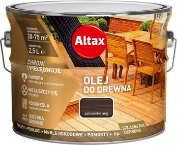 OLEJ DO DREWNA 2.5L PALISANDER ANGIELSKI ALTAX