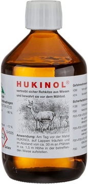 HUKINOL odstraszacz zwierzyny ochrona plonów lasów