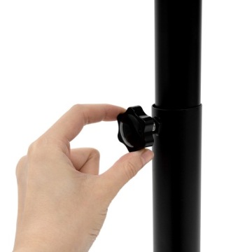 Черная регулируемая тележка для салона, 360° тележка для инструментов для волос с подставкой для фена