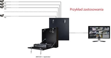 Вертикальный корпус для видеорегистратора Pulsar AWO529