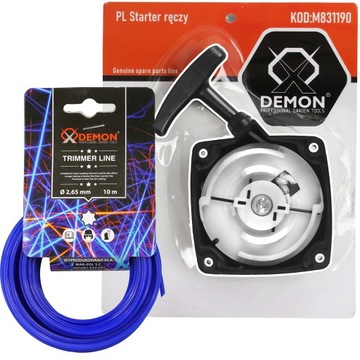 STARTER DO KOSY SPALINOWEJ RQ580 ORYGINAŁ DEMON + GRATIS