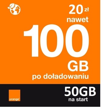starter orange free 20 50GB hurt