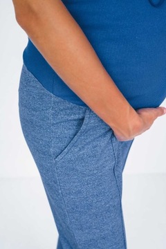 Женские хлопковые спортивные брюки для беременных с Г-образным низом