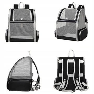 Сумка-рюкзак-транспортер для кошек и собак