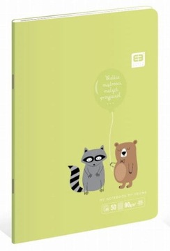 Zeszyt krata Interdruk 32 kartek zielony notes