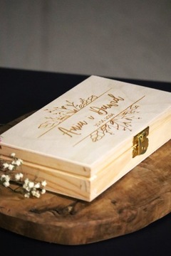 СВАДЕБНЫЙ ПОДАРОК ​​КОРОБКА ДЛЯ БАНКНОТ Свадебный СВАДЕБНЫЙ ПОДАРОК ​​Гравировка Пожеланий