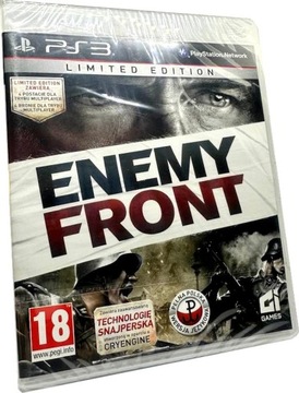 Enemy Front Limited Edition PS3 BOX Polska Wersja