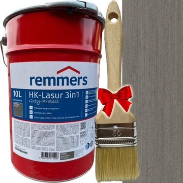 Remmers IMPREGNAT do elewacji HK LASUR LAZURA 3w1 10L GRAFITOWY 2265