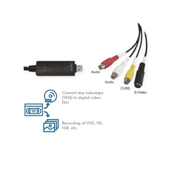 Grabber Logilink audio wideo USB 2.0 Windows 11