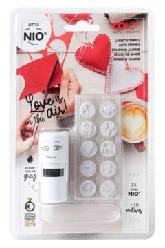 pieczątka LITTLE NIO MIŁOŚĆ stempel