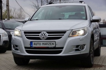 Volkswagen Tiguan I SUV 2.0 TDI CR DPF 140KM 2009 Volkswagen Tiguan 2.0 TDI CR 140 KM, 4x4, Klimatronic, Biksenon, Hak, Salo, zdjęcie 2