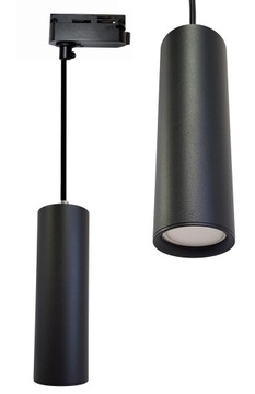 LAMPA WISZĄCA ZWIS na szynę sufiowa TUBA 17cm GU10
