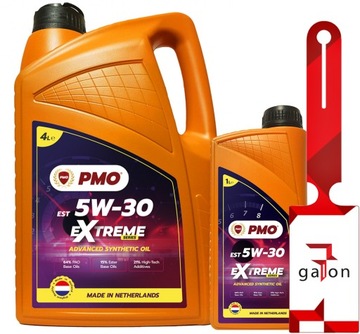 PMO Extreme EST 5w30 5l (4L 1L) PAO Ester - syntetyczny olej silnikowy