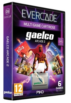 EVERCADE A6 - Zestaw gier Gaelco (Piko) Arcade 2