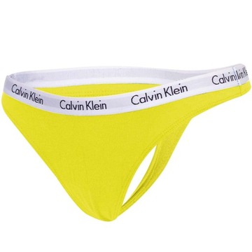 CALVIN KLEIN STRINGI DAMSKIE MAJTKI THONG 5PK r.S