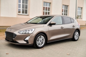 Ford Focus IV Hatchback 1.5 EcoBlue 120KM 2019 FOCUS TITANIUM SKÓRZANA TAPICERKA PODG. FOTELE KIEOWNICA SZYBA FULL LED, zdjęcie 12