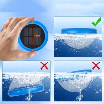 2X СОЛНЕЧНЫЕ ПЛАВАЮЩИЕ СВЕТИЛЬНИКИ ДЛЯ БАССЕЙНА ВОДОНЕПРОНИЦАЕМЫЙ СВЕТОДИОДНЫЙ СВЕТ ДЛЯ ПРУДА