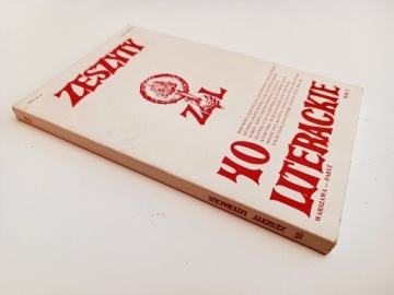 ЗЕСИТЫ ЛИТЕРАЦКИ 40 Год Октябрь 1992 нет. 4