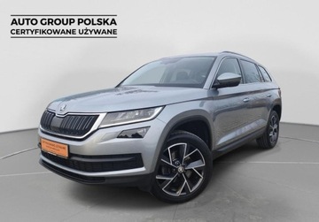Skoda Kodiaq I SUV 2.0 TDI 150KM 2019 Skoda Kodiaq Style Pakiet Cargo, ACC, Wirtualna Kabina, Kamera, Panorama,