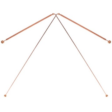 2 шт. Лозоходная машина Медная палочка Гибкая