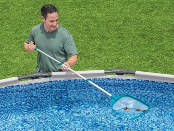 СЕТКА ДЛЯ ЧИСТКИ БАССЕЙНА ДЛЯ УЛОВЯ ОТХОДОВ BESTWAY Телескоп 160см