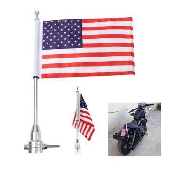 Флаг мотоцикла ПОЛЬША мачта мотоцикла теневой мотор