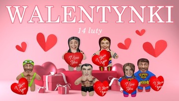 Фото Подушка 3D Кукла Твоё Лицо + Сердце для мальчика ДЕНЬ ВАЛЕНТИНА принт