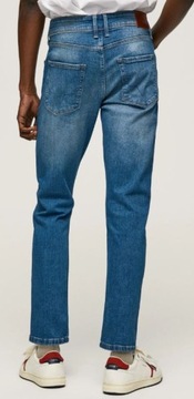 Pepe Jeans spodnie Finsbury PM206321DN82 niebieski 32/32