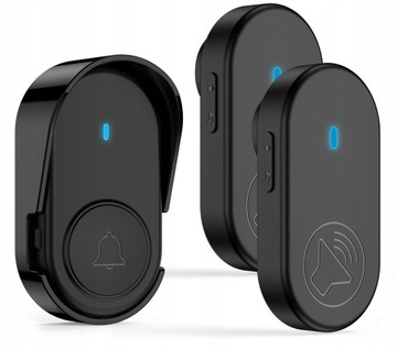 Беспроводной дверной звонок 2 приемника 36 мелодий Батарейки дальнего действия