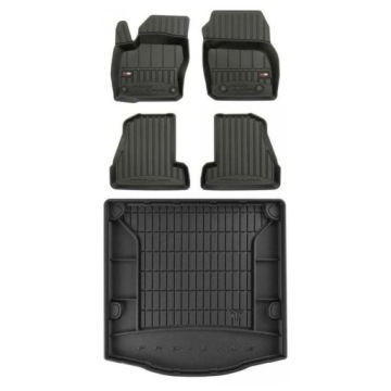 3D gumová sada koberců a rohožek Ford Focus III 2010-2019 Kombi, bez regulace