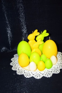 СВЕЧА МАЛЕНЬКАЯ ЯИЧНАЯ, МАТ 60/45