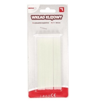 WKŁAD DO PISTOLETU NA GORĄCO 6 X 7 MM TRANS BREWIS