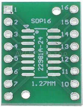 Универсальная переходная пластина SSOP16 PU03