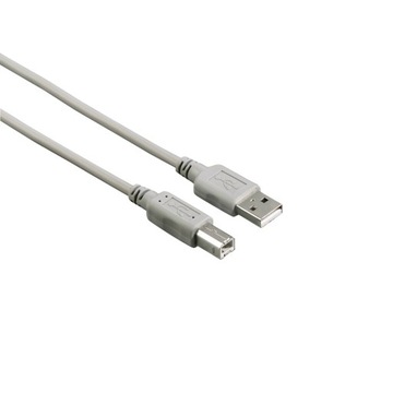 Kabel drukarkowy USB A/B Ekranowany 1,8m. HAMA