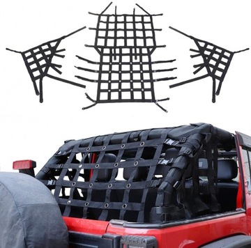 Siatki bagażnika Jeep Wrangler JLU