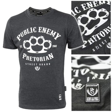 Koszulka męska T-shirt Pretorian Public Enemy r.M