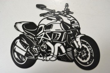 dekoracja ścienna laser Ducati Diavel