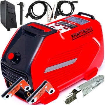 Spawarka inwertorowa Kraft&Dele KD1869 20-330 A + 5KG ELEKTROD + KĄTOWNIKI