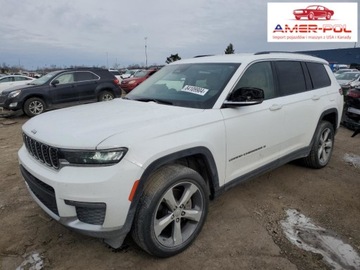 Jeep Grand Cherokee IV 2021 Jeep Grand Cherokee 2021, 3.6L, 4x4, L LIMITED, po gradobiciu 3.6 Benzyna