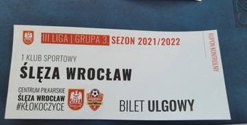 bilet Ślęza Wrocław