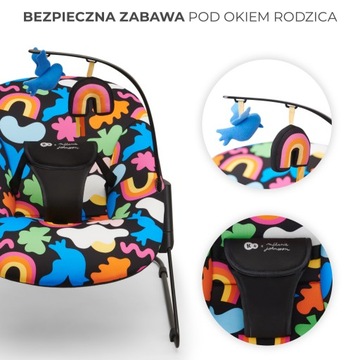 KINDERKRAFT Bujaczek CALMEE HAPPY SHAPES