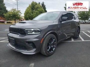 Dodge Durango III 2021 Dodge Durango 2021, 6.2L, 4x4, SRT HELLCAT, od ubezpieczalni 6.2 Benzyna