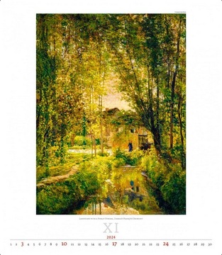 Календарь Дега Импрессионизм 2024 репродукции Сислей Ренуар Писсарро Гог