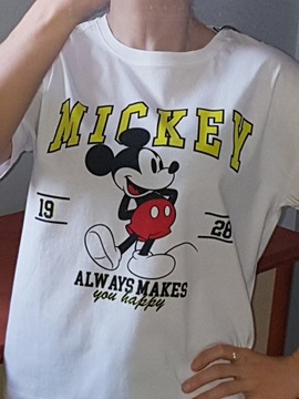 Myszka Miki MICKEY MOUSE Disney Koszulka damska M