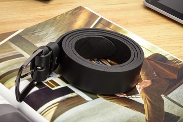 РЕМЕНЬ КОЖАНЫЙ МУЖСКОЙ GRACIO ДЛЯ БРЮК, КОЖА, ДЛИНА РЕМЕНЯ 140 СМ, ПОДАРОК