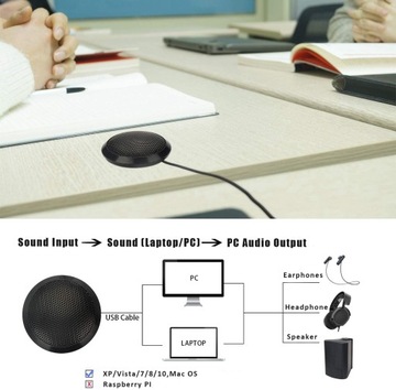 Мини-USB-микрофон для ноутбука GOBEST