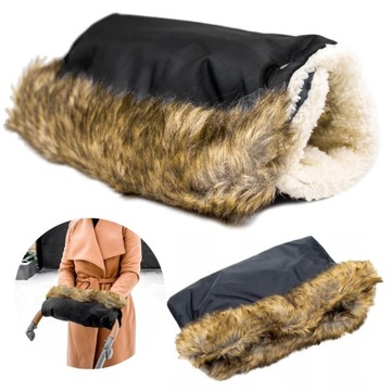 MUFKA DO WÓZKA OCIEPLACZ NA RĘCE OGRZEWACZ DO RĄK WÓZEK DZIECIĘCY SANKI