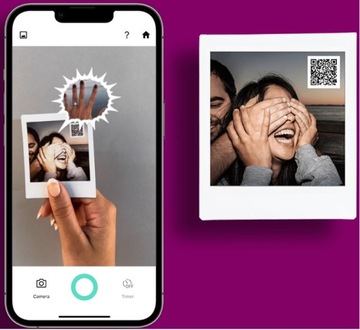 Принтер Fujifilm Instax Square Link белый